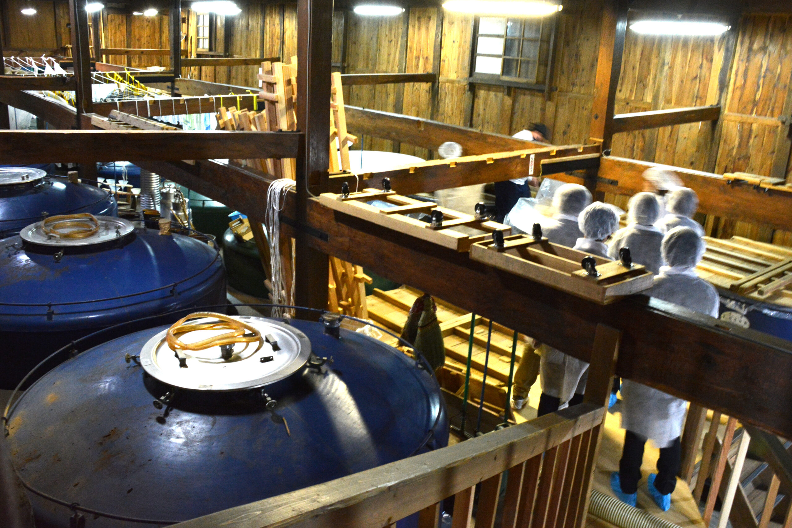 大納川酒蔵での社員研修会