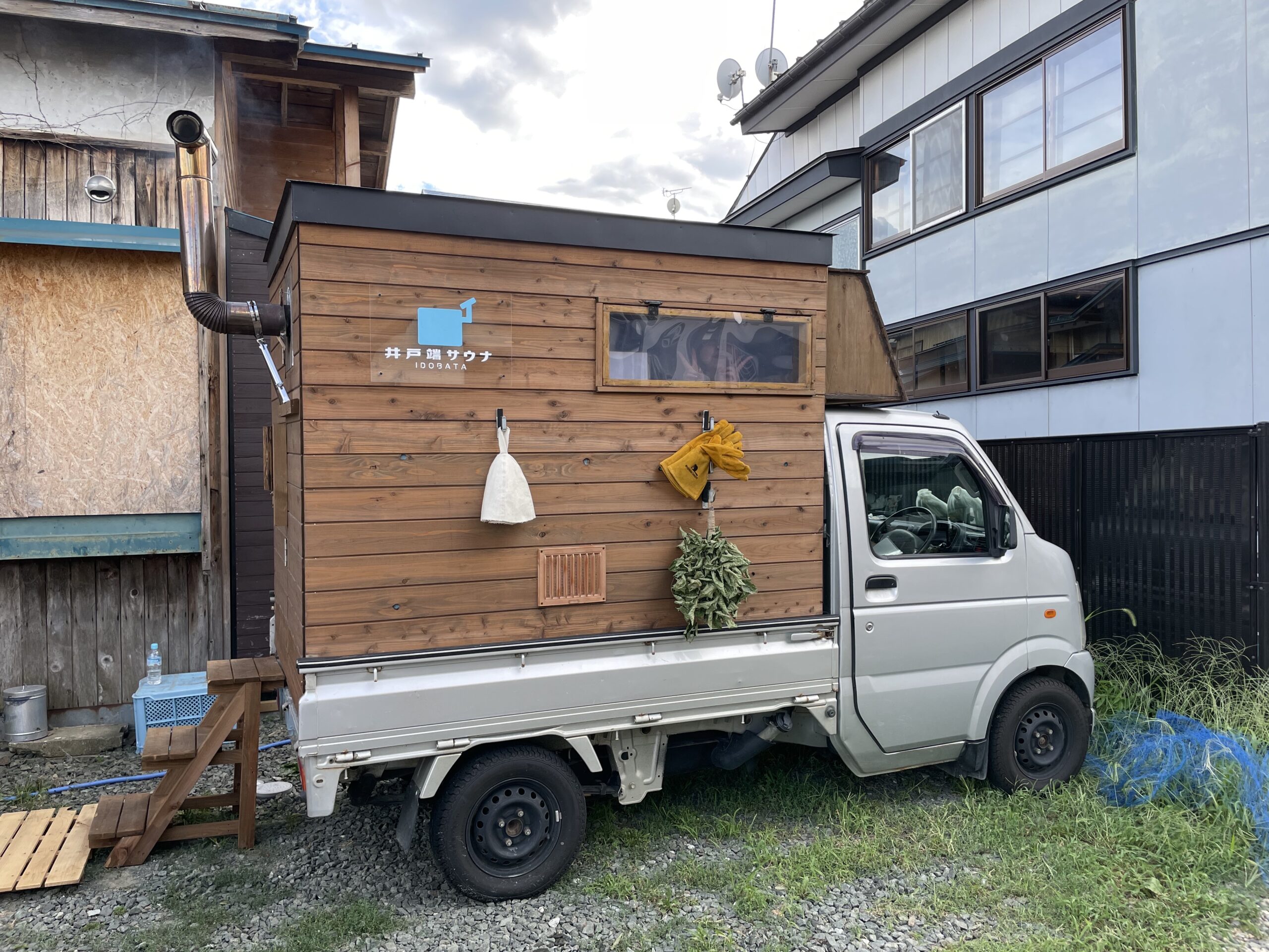 CAMOSIBAで井戸端サウナ体験！