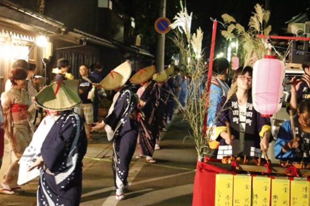 増田の盆踊りが開催されます